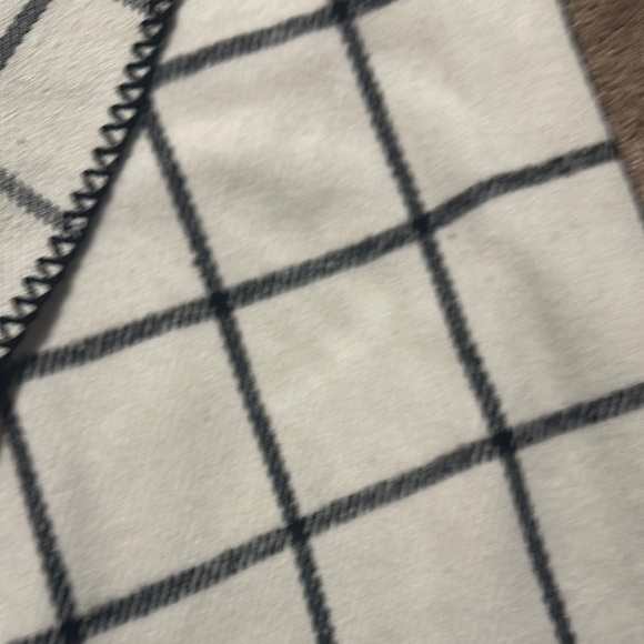 Mud Pie Black and White Checkered Vest - Picture 3 of 3